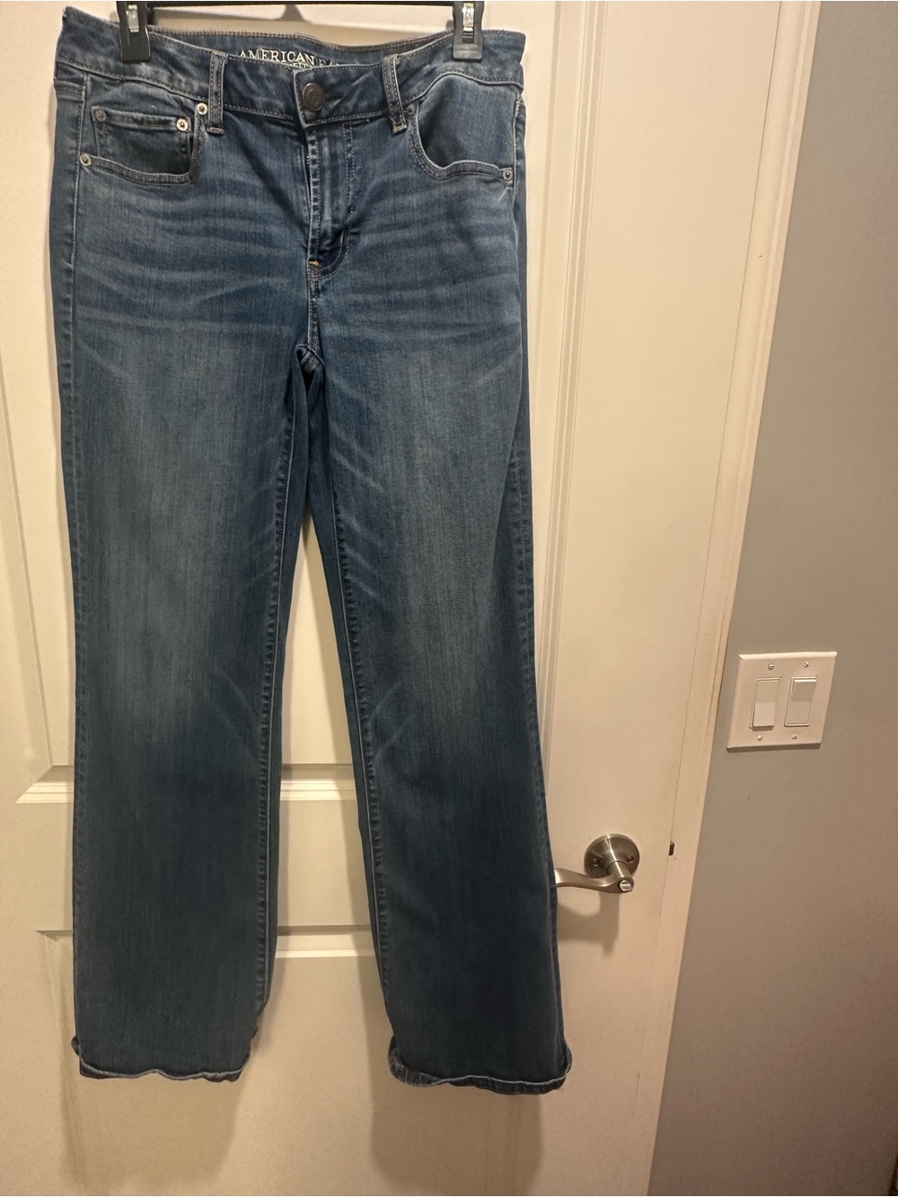 American Eagle Outfitters Blue relaxed bootcut
